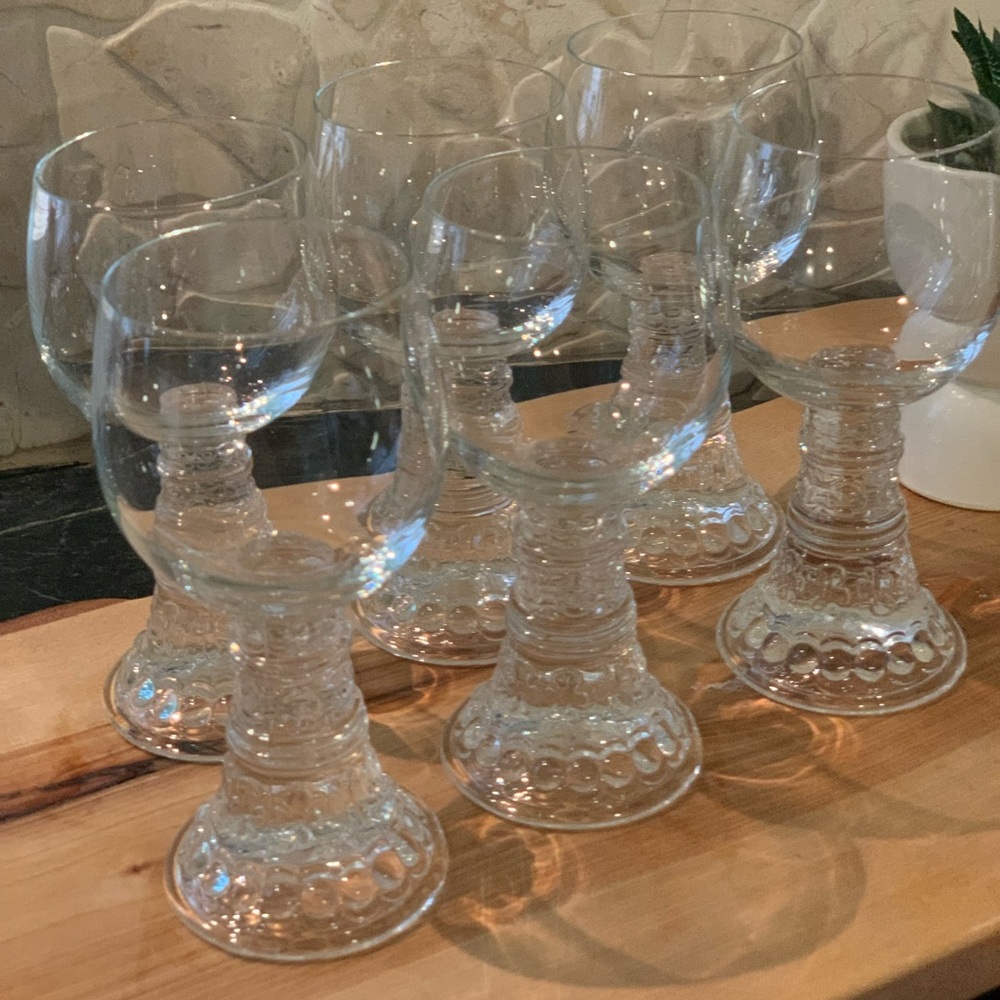 THOMAS ROSENTHAL | Set of 6 | 
All Purpose Bacchus Wine Glasses